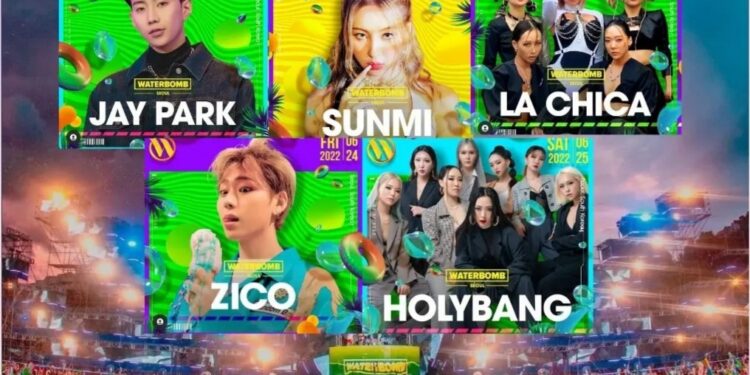 WATERBOMB Festival 2022 Announces Artist Lineup