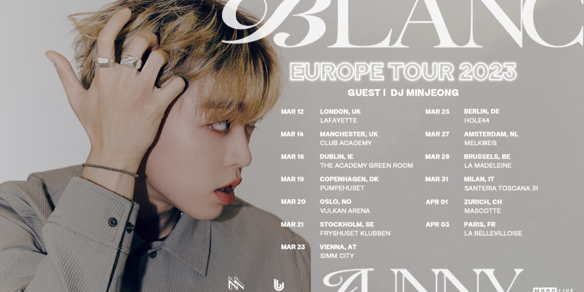 JUNNY Becomes the First Korea-Based Soloist to Tour 13 European Cities