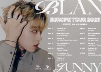 JUNNY Becomes the First Korea-Based Soloist to Tour 13 European Cities