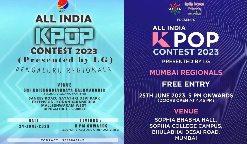 Get Ready For All India K-Pop Contest 2023 Bengaluru & Mumbai Regional Rounds