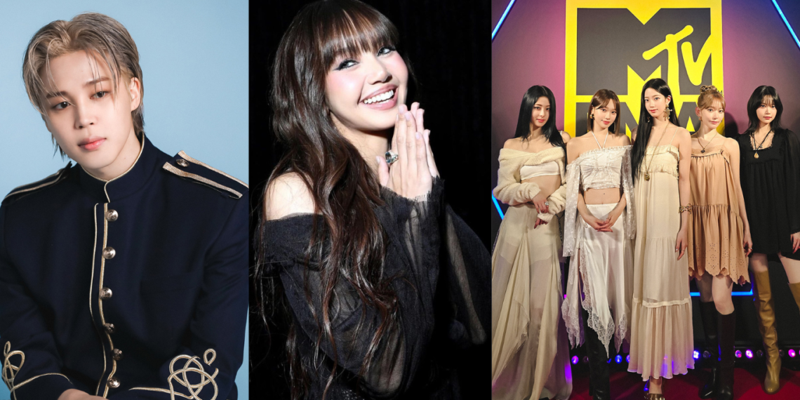 Jimin, Lisa, and LE SSERAFIM Win Big at the 2024 MTV EMAs