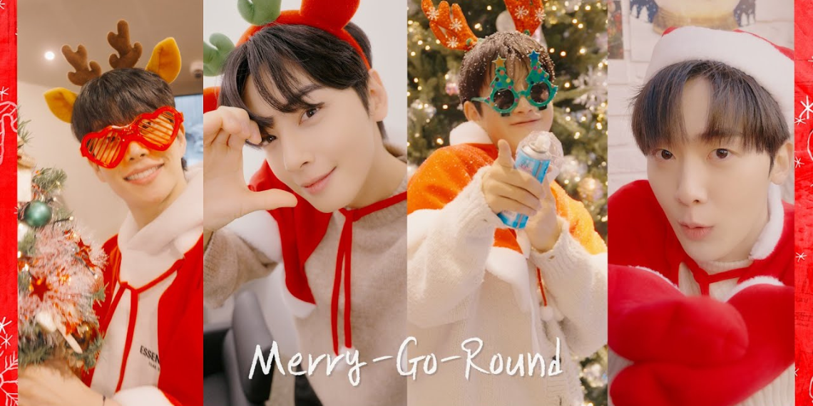 ASTRO Spreads Festive Joy With ‘Merry-Go-Round- Special Clip