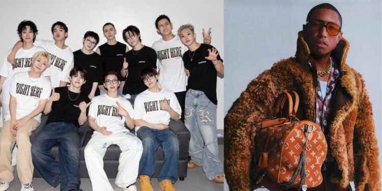 SEVENTEEN Collaborates With Pharrell Williams For Louis Vuitton FW25 Show