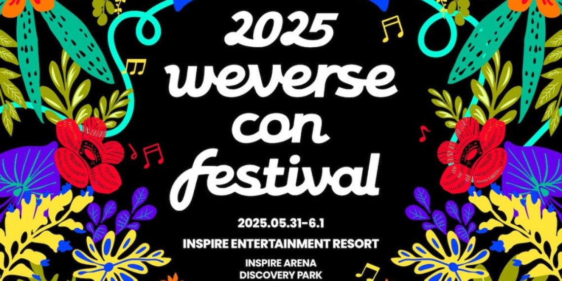 ‘2025 Weverse Con Festival’ Officially Announces Dates