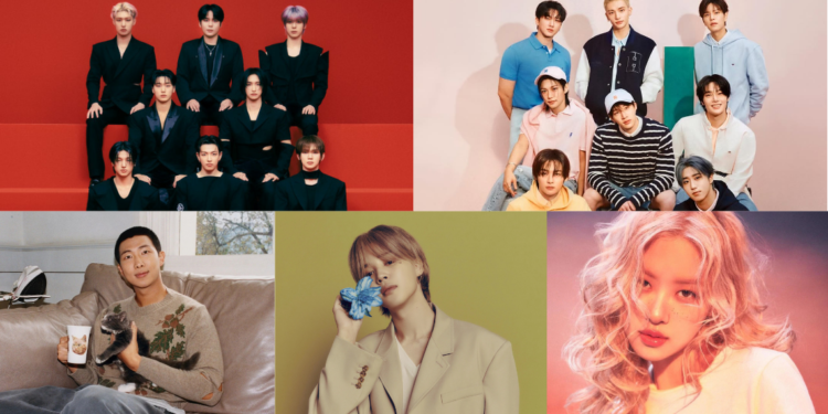 ATEEZ, Stray Kids, RM, Jimin And Rosé Earn AMA 2025 Nominations