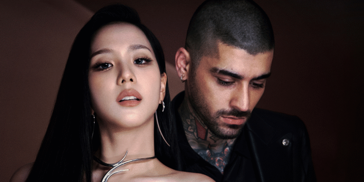 BLACKPINK’s JISOO & ZAYN MALIK Unveil Poster For Single ‘EYES CLOSED’