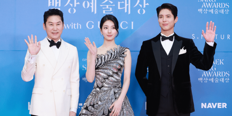 Shin Dong Yeob, Suzy & Park Bo Gum Return As Hosts For 62nd Baeksang Arts Awards
