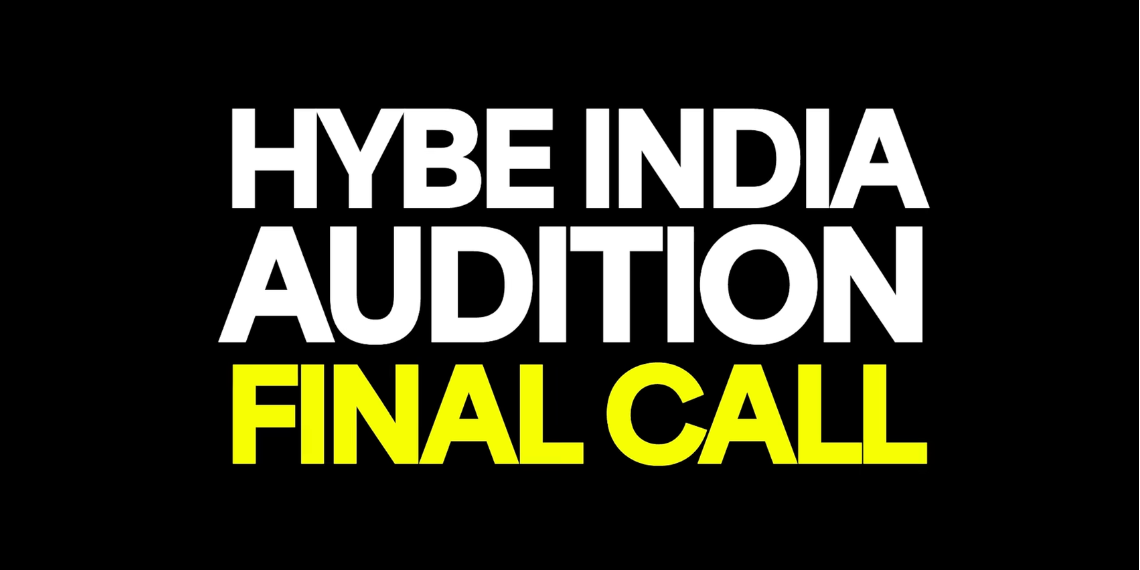 HYBE India Announces Final Audition Dates