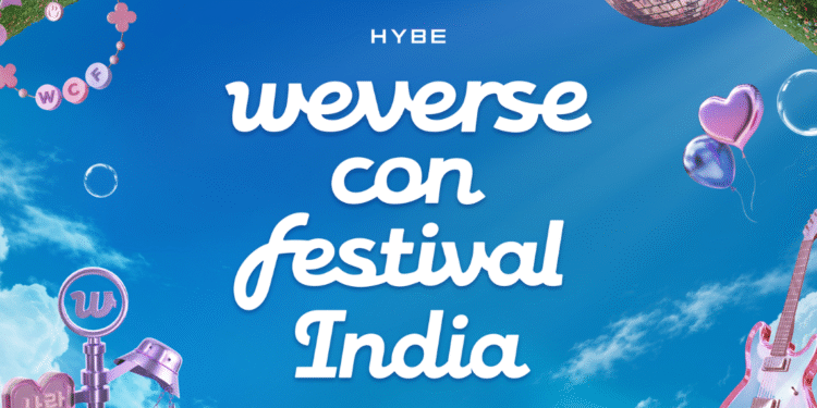 hybe weverse con festival india